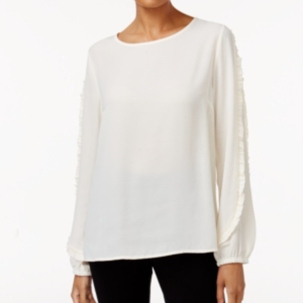 Joseph A Ruffled Top Women